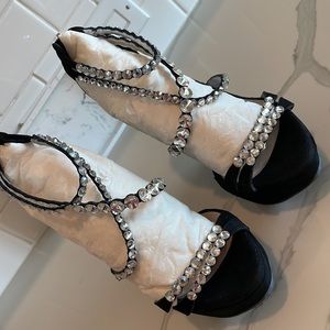 Enio Silla dela Silla platform suede made in Italy size 36.5